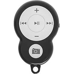 Брелок для селфі Yunteng Bluetooth кнопка Music Remote Shutter Black