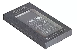 Повербанк Nomi M052 5200 mAh Grey - миниатюра 5