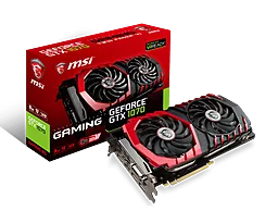 Видеокарта MSI GeForce GTX 1070 Gaming 8192MB (GTX 1070 GAMING 8G) - миниатюра 5