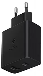 Сетевое зарядное устройство с быстрой зарядкой Samsung Wall Charger Duo 35W Black (EP-TA220NBEGRU)