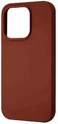 Чехол Wave Full Silicone Cover для Apple iPhone 15 Pro Max Brown