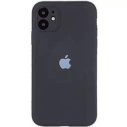 Чехол Silicone Case Full Camera для Apple IPhone 12  Dark Gray
