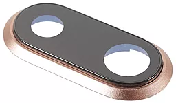 Стекло камеры iPhone 8 Plus Gold - миниатюра 2