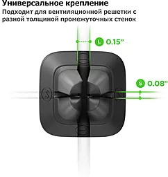 Автодержатель магнитный iOttie iTap Magnetic Mounting and Charging Travel Kit Black (HLTRIO110) - миниатюра 4