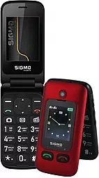 Мобильный телефон Sigma mobile Comfort 50 Shell DUO Type-C Red-Black - миниатюра 4