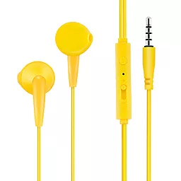 Навушники Hoco M9 Yellow - мініатюра 2