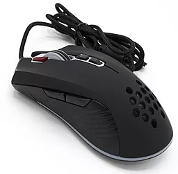 Компьютерная мышка XO M3 Wolf Warriors RGB Game Wired Mouse Black