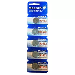 Батарейки MastAK CR1632 1 шт - миниатюра 2