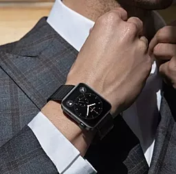 Смарт-часы Xiaomi Mi Watch  Black (UYG4061CN) - миниатюра 2