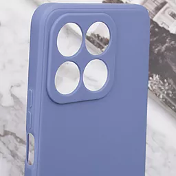 Чехол Silicone Case Candy Full Camera для Huawei Honor X8a Mist Blue - миниатюра 5