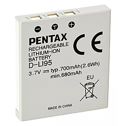 Аккумулятор для фотоаппарата Pentax D-Li95 (780 mAh)