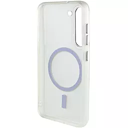 Чехол Epik TPU Lyon frosted with MagSafe для Samsung Galaxy S23+ White - миниатюра 3