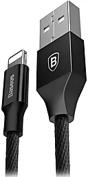 Кабель USB Baseus Yiven 1.8M Lightning Cable Black (CALYW-A01) - миниатюра 2