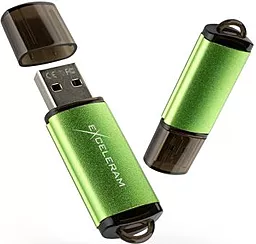 Флешка Exceleram 128GB A3 Series USB 3.1 (EXA3U3GR128) Green - миниатюра 6
