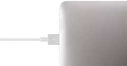 Кабель USB Moshi Lightning to USB Cable 90-degree White (1.5 m) (99MO023128) - миниатюра 5