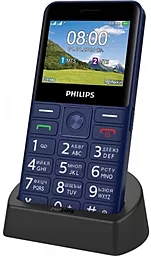 Мобильный телефон Philips Xenium E207 Blue - миниатюра 3