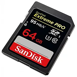 Карта памяти SanDisk SDXC 64GB Extreme Pro Class 10 UHS-I U3 V30 (SDSDXXG-064G-GN4IN) - миниатюра 3