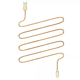Кабель USB JUST Copper Lightning USB Cable 1.2 м. Gold (LGTNG-CPR12-GLD) - миниатюра 2
