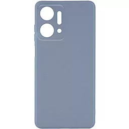 Чохол Silicone Case Candy Full Camera для Huawei Honor X7a Smoky Gray