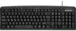 Клавіатура Defender Focus HB-470 UA (45471) Black