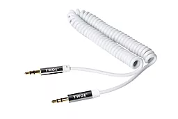 Аудио кабель 2E AUX mini Jack 3.5mm M/M Cable 1.8 м white (2E-W3539wt 1.8)