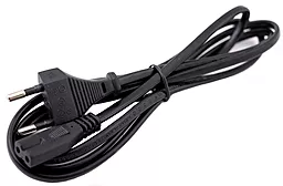 Мережевий кабель живлення для ноутбука AksPower 2-pin 1.2m чорний