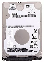 Жорсткий диск для ноутбука WD AV-25 500Gb WD5000LUCT_