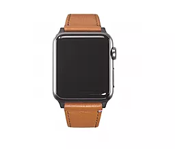 Сменный ремешок для умных часов Apple Watch Napa Leather 38mm Brown (D5AW38SP1BN) - миниатюра 3