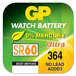 Батарейки GP SR621SW (364) (164) (AG1) 1шт