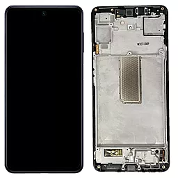 Дисплей Samsung Galaxy M54 M546 з тачскріном і рамкою, (TFT), Black