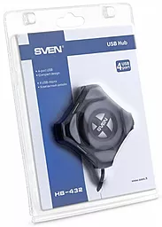 USB хаб Sven HB-432 Black (07700013) - миниатюра 5