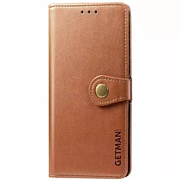 Чехол GETMAN Gallant (PU) для Samsung Galaxy A05 A055 Brown