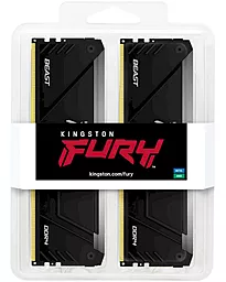 Оперативна пам'ять Kingston Fury 16 GB (2x8GB) DDR4 3600 MHz Beast RGB (KF436C17BB2AK2/16) - мініатюра 6