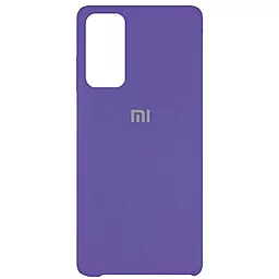 Чехол Epik Silicone Cover (AAA) Xiaomi Mi 10T, Mi 10T Pro Elegant Purple