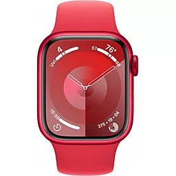 Смарт-годинник Apple Watch Series 9 GPS 45mm (PRODUCT)RED Aluminium Case with (PRODUCT)RED Sport Band - M/L (MRXK3QP/A)