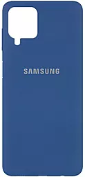 Чехол Epik Silicone Cover Full Protective (AA) Samsung A125 Galaxy A12 Navy Blue