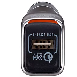 Автомобільний зарядний пристрій Momax Top Series USB 2.4a USB-A car charger black (UC1D) - мініатюра 2