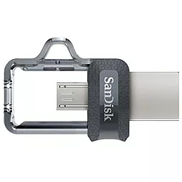 Флешка SanDisk 64GB Ultra Dual Black USB 3.0 OTG (SDDD3-064G-G46) - миниатюра 3
