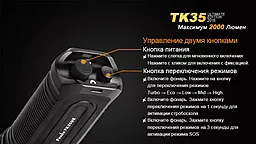 Фонарик Fenix TK35UE (2015) CREE XHP-50 Черный - миниатюра 5