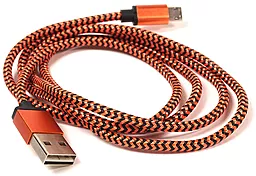 Кабель USB PowerPlant micro USB Cable Orange (KD00AS1307) - миниатюра 3