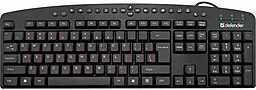 Клавіатура Defender Atlas HB-450 RU (45450) Black