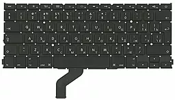 Клавиатура для ноутбука Apple MacBook Pro A1425 с подсветкой Light без рамки вертикальный энтер черная - миниатюра 2