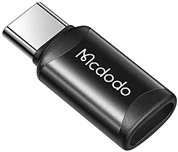 Адаптер-переходник McDodo M-F USB Type-C -> micro USB Black (OT-9970) - миниатюра 3