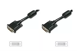 Відеокабель Digitus DVI-D > DVI-D dual link (M/ M) 2м, Black (AK-320101-020-S)