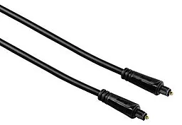Оптичний аудіо кабель Hama Toslink М/М Cable 0.3 м black (00122337)