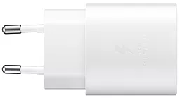 Сетевое зарядное устройство с быстрой зарядкой Samsung Original 25w PD3.0 Adapter USB-C white (EP-TA800XWEGRU) - миниатюра 2