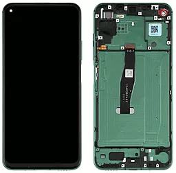 Дисплей Huawei Honor 20, Nova 5T с тачскрином и рамкой, оригинал, Green