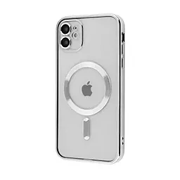 Чехол 1TOUCH Metal Matte Case with MagSafe для Apple iPhone 11 Silver