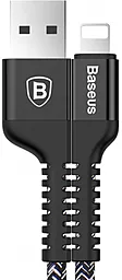 Кабель USB Baseus Anti-break Lightning Cable Black (CALZJ-A01)