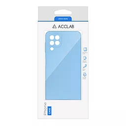 Чехол ACCLAB SoftShell для Samsung Galaxy A22 LTE (4G) Light Blue - миниатюра 2